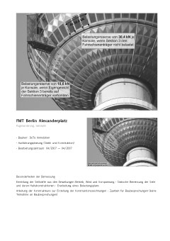 Präsentationsblatt: Berliner Fernsehturm