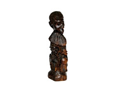 Standfigur schwarz